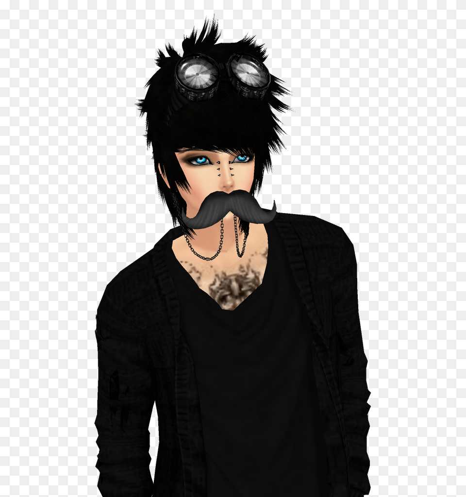 Captured Inside Imvu, Face, Head, Person, Male Free Transparent Png