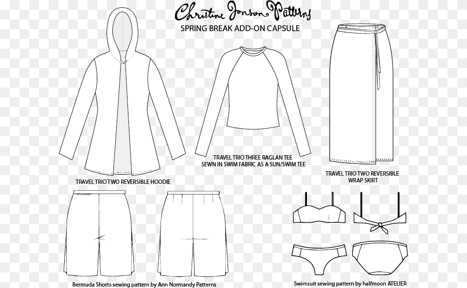 Capusule Wardrobe Spring Break 2019 Add On Copy, Chart, Clothing, Coat, Plot Free Png Download