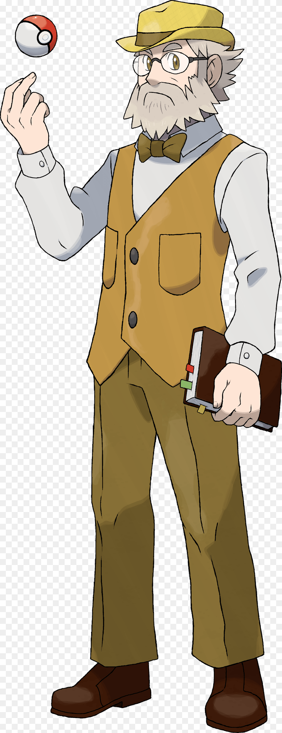 Capx Wiki Fan Made Pokemon Professors, Person, Adult, Man, Male Free Transparent Png