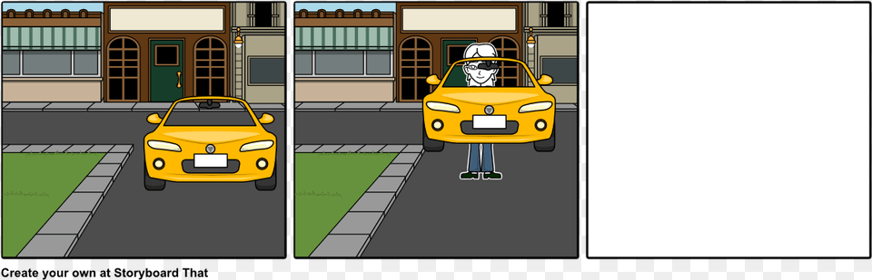 Car Accident Storyboard, Transportation, Vehicle, Taxi, Person Png Image