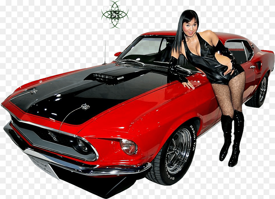 Car And Girl, Adult, Vehicle, Transportation, Sports Car Free Transparent Png