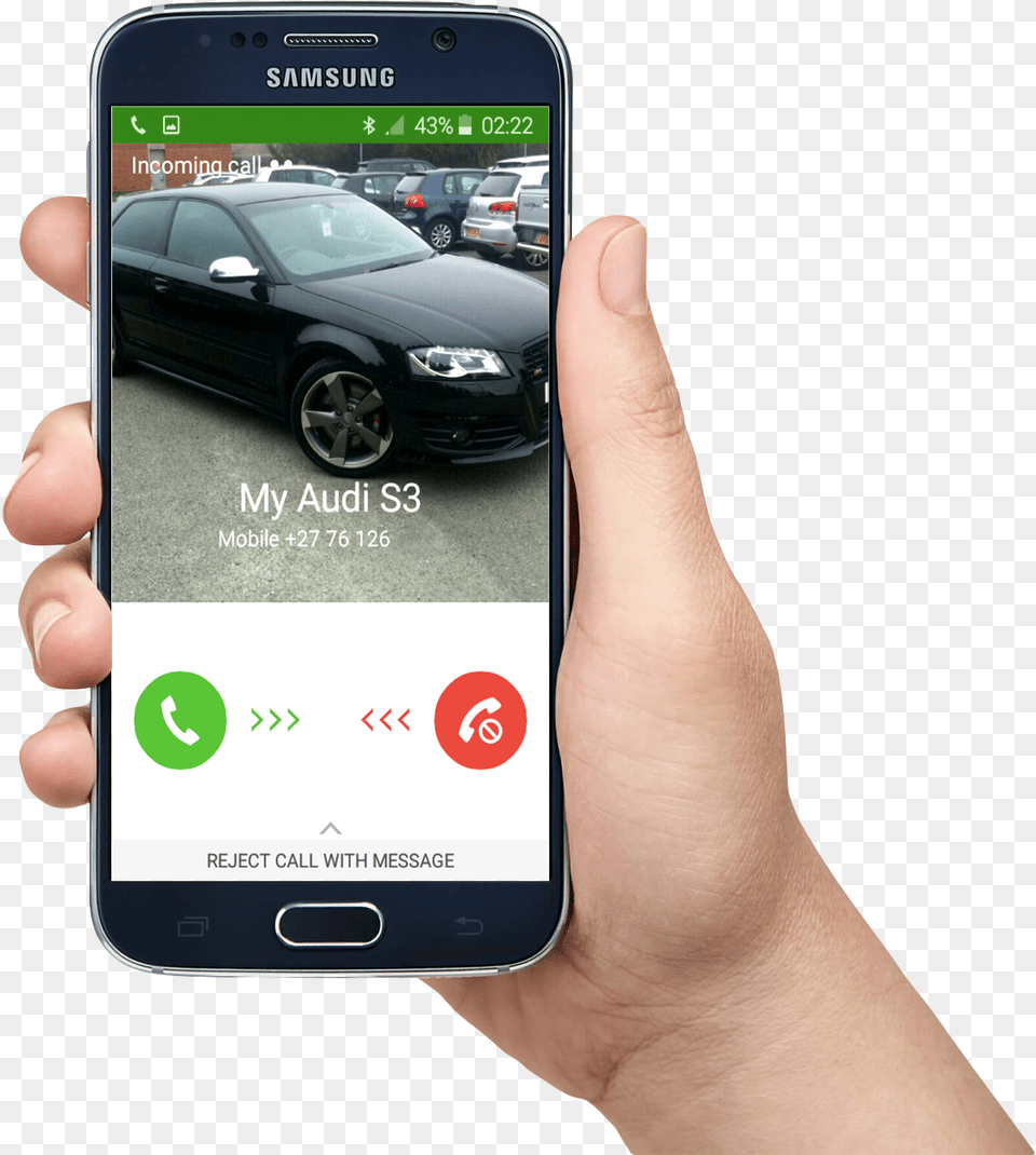 Car Anti Theft Device Hand Holding Smartphone, Electronics, Mobile Phone, Phone, Transportation Png Image