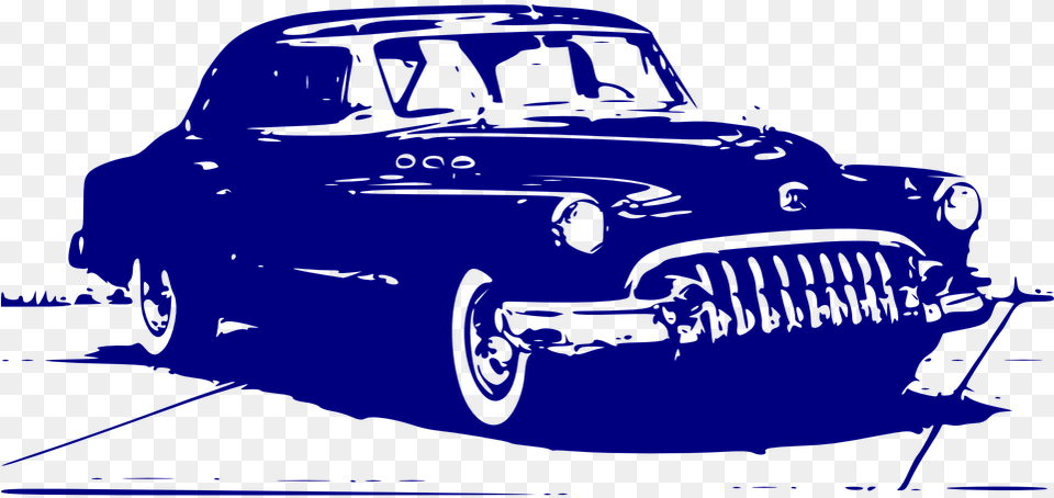 Car Antique Blue Vector Graphic On Pixabay Old Fashioned Black Car, Machine, Wheel, Transportation, Vehicle Free Png Download