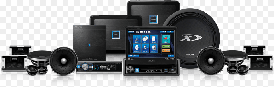 Car Audio System, Electronics, Stereo, Speaker Free Transparent Png