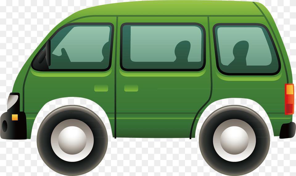 Car Back, Bus, Minibus, Transportation, Van Free Transparent Png