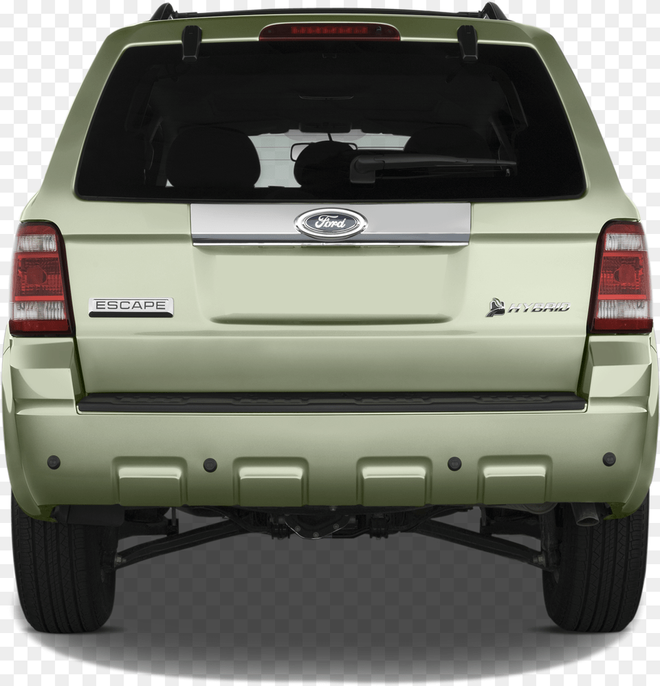 Car Back View Rear Clipart Car Bumper 2012 Ford Ford Escape Hybrid 2009, Transportation, Vehicle, Machine, Wheel Free Png Download
