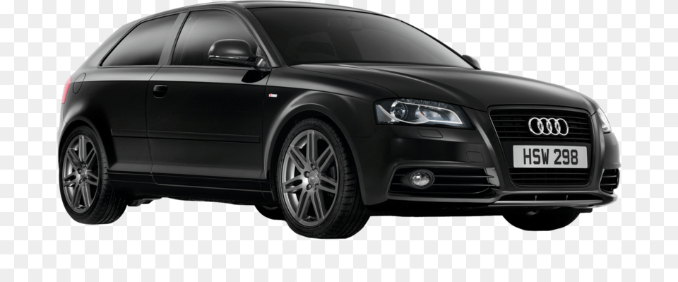 Car Background Audi Black Audi A3 Black Edition, Wheel, Vehicle, Transportation, Sedan Free Transparent Png