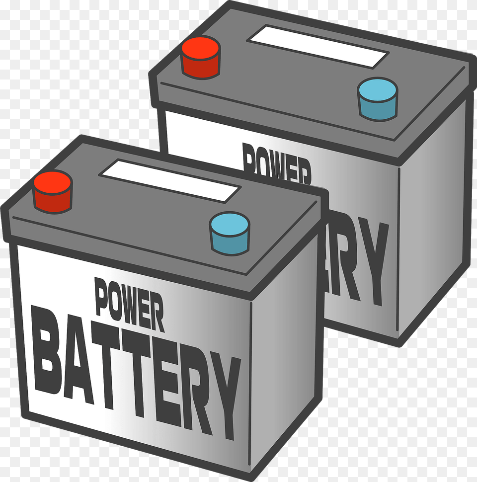 Car Batteries Clipart, Box Png Image