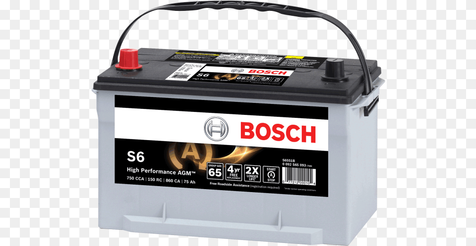 Car Battery Automotive Bosch, Mailbox Free Transparent Png