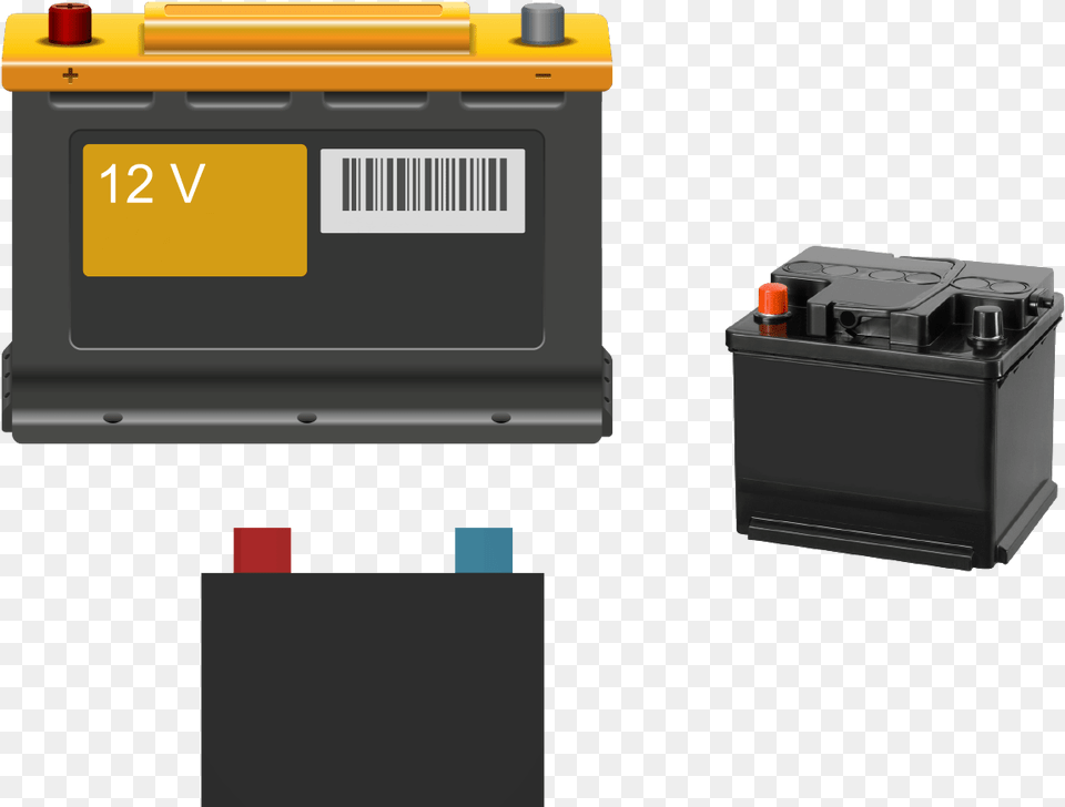 Car Battery Car Battery With Wheels, Box, Computer Hardware, Electronics, Hardware Free Png Download
