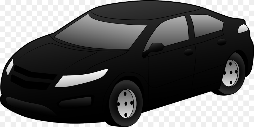 Car Black And White Clipart Car Clip Art, Wheel, Vehicle, Machine, Transportation Png