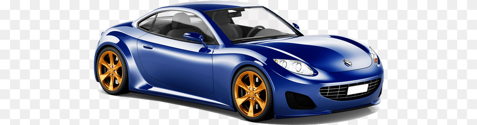 Car Blue Car With Orange Rim In Billings Mt Carros Com Fundo Branco, Alloy Wheel, Vehicle, Transportation, Tire Free Png