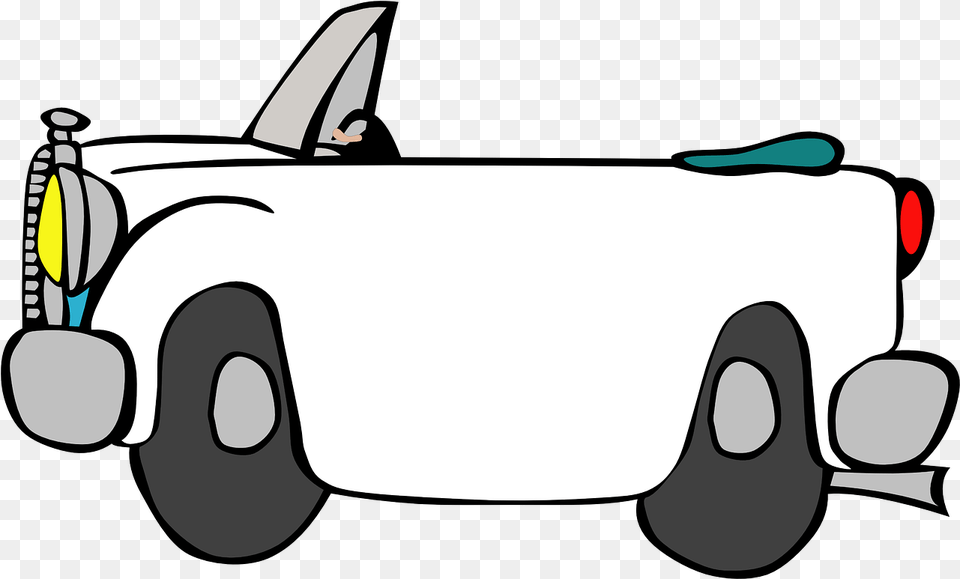 Car Cabriolet Cartoon Vacation Cartoon, Machine, Wheel, Transportation, Vehicle Free Transparent Png