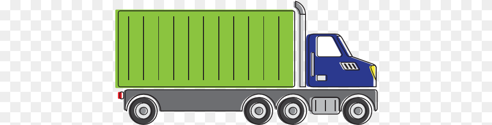 Car Cargo Delivery Transport Icon, Trailer Truck, Transportation, Truck, Vehicle Png Image