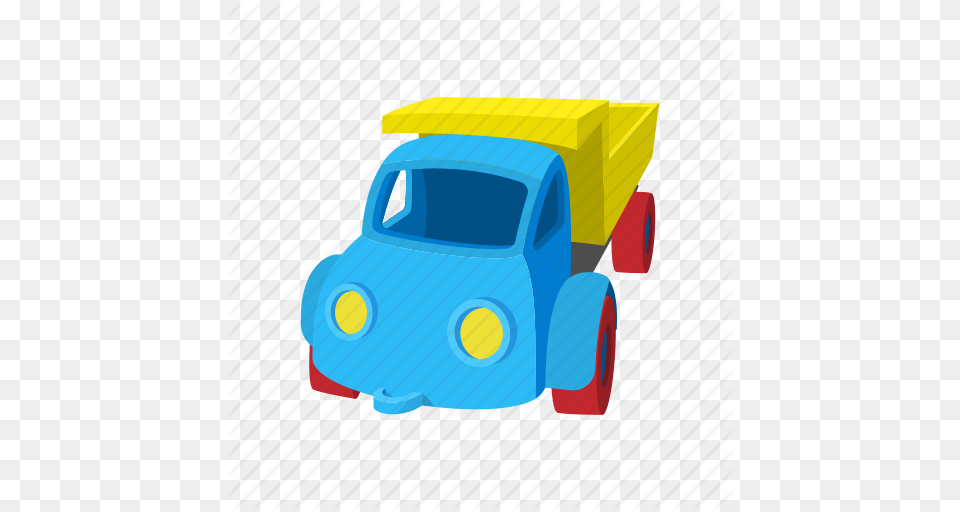 Car Cartoon Child Fun Plastic Toy Vehicle Icon, Transportation Free Transparent Png