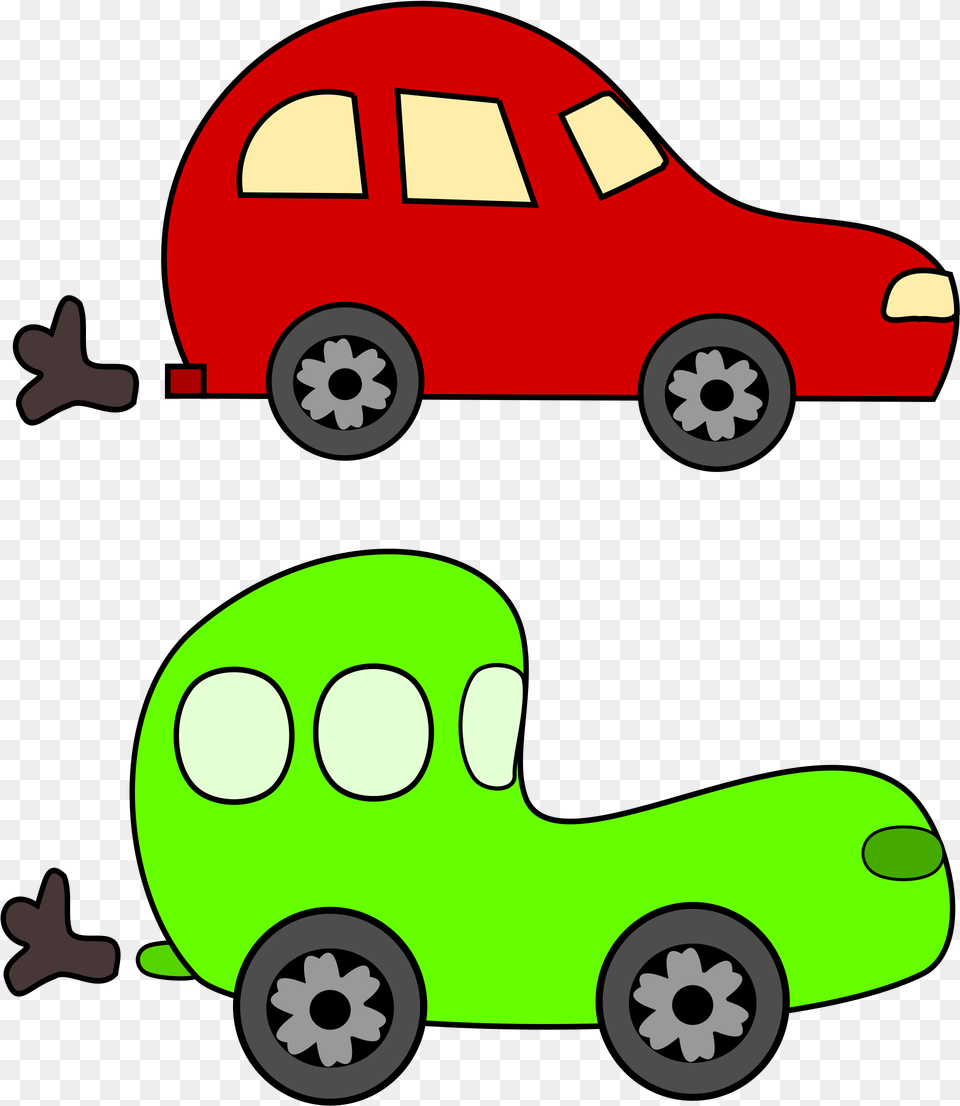 Car Cartoon Clip Art Clipart Green And Red And Green Cars Clipart, Machine, Wheel, Alloy Wheel, Car Wheel Png Image