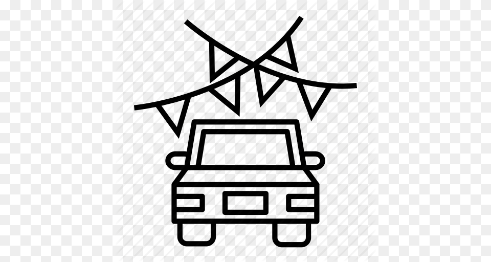 Car Celebration Festival Just Married Icon, Symbol Png