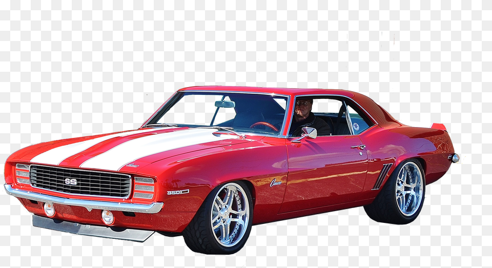 Car Chevrolet Camaro Pontiac Gto Auto Show, Vehicle, Transportation, Sports Car, Coupe Png Image