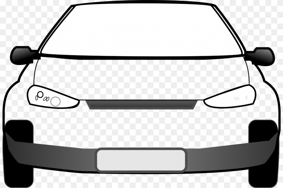 Car Clip Art, Bumper, Transportation, Vehicle, License Plate Free Png Download