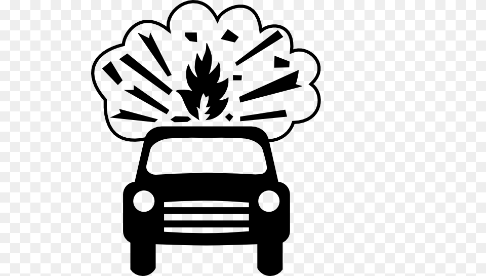 Car Clip Art, Stencil, Sticker, Transportation, Vehicle Png Image