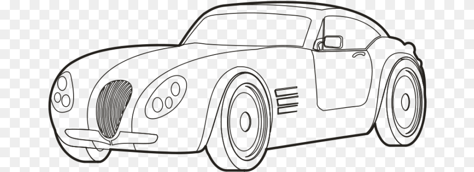 Car Clip Art Black And White Images And Pictures Car Black And White, Machine, Transportation, Vehicle, Wheel Free Png