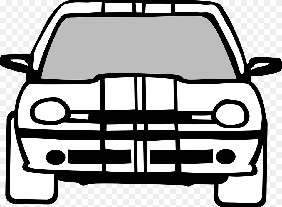 Car Clipart, Stencil, Bumper, Transportation, Vehicle Free Png