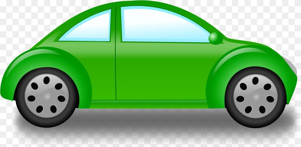 Car Clipart Animated Meals On Wheels, Green, Wheel, Vehicle, Transportation Free Transparent Png