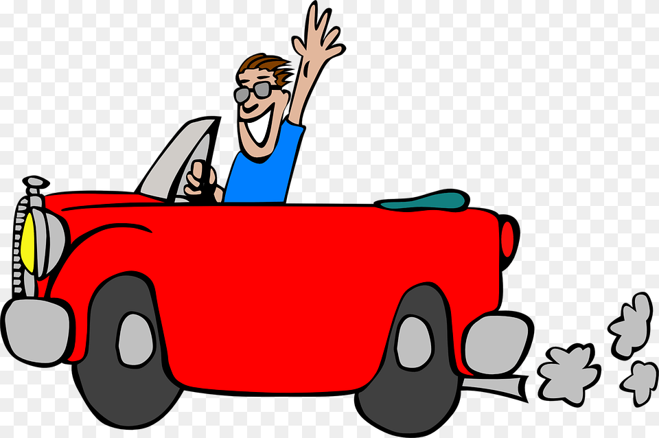 Car Clipart Clipart Car Fumes, Person, Face, Head, Cartoon Png