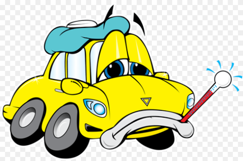 Car Clipart Funny Get Well Soon Car, Transportation, Vehicle, Car Wash, Grass Free Transparent Png