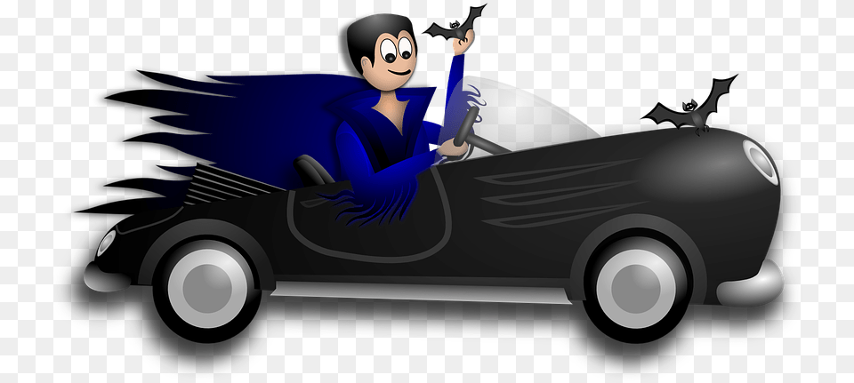 Car Clipart Halloween Driving Car Clipart, Device, Tool, Plant, Lawn Mower Png Image
