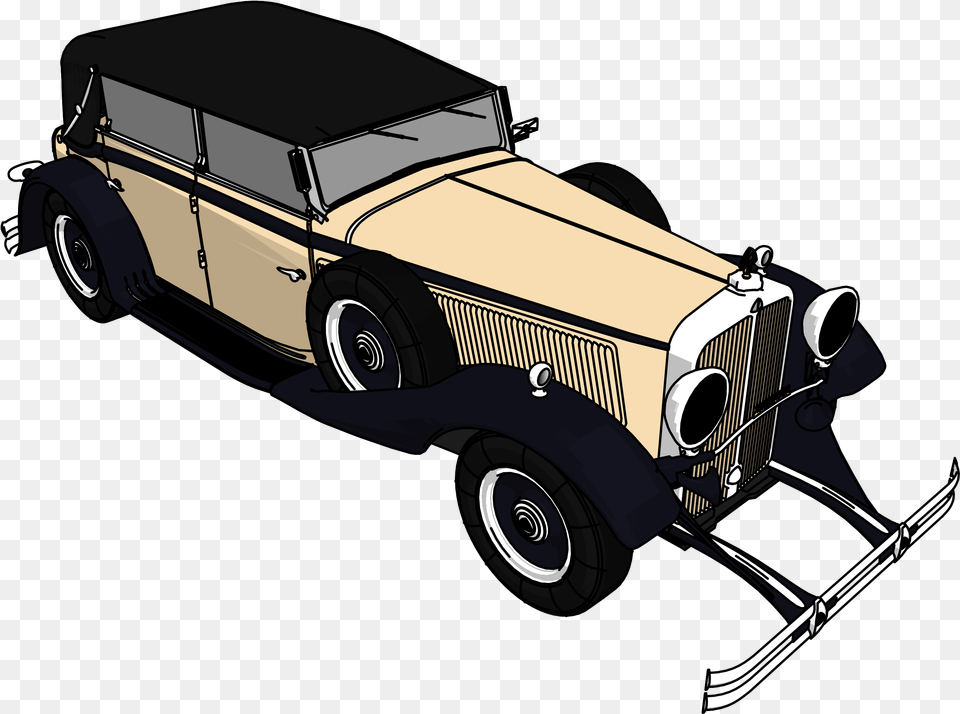 Car Clipart Model Antique Car, Antique Car, Machine, Model T, Transportation Free Png