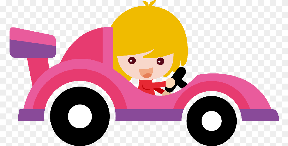 Car Clipart Pink Race Car Clipart, Baby, Person, Face, Head Free Png Download