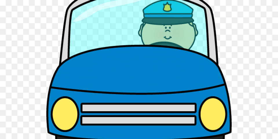 Car Clipart Police Officer, Transportation, Vehicle, Bus Png Image