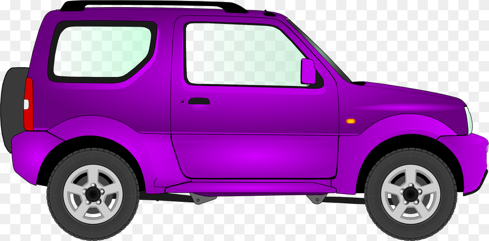 Car Clipart Purple Green Car Clipart Transparent Background, Suv, Vehicle, Transportation, Wheel Png