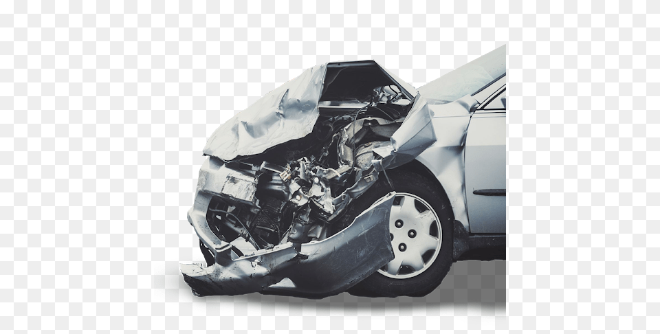 Car Crash, Transportation, Vehicle, Car - Exterior, Car Front - Damaged Png