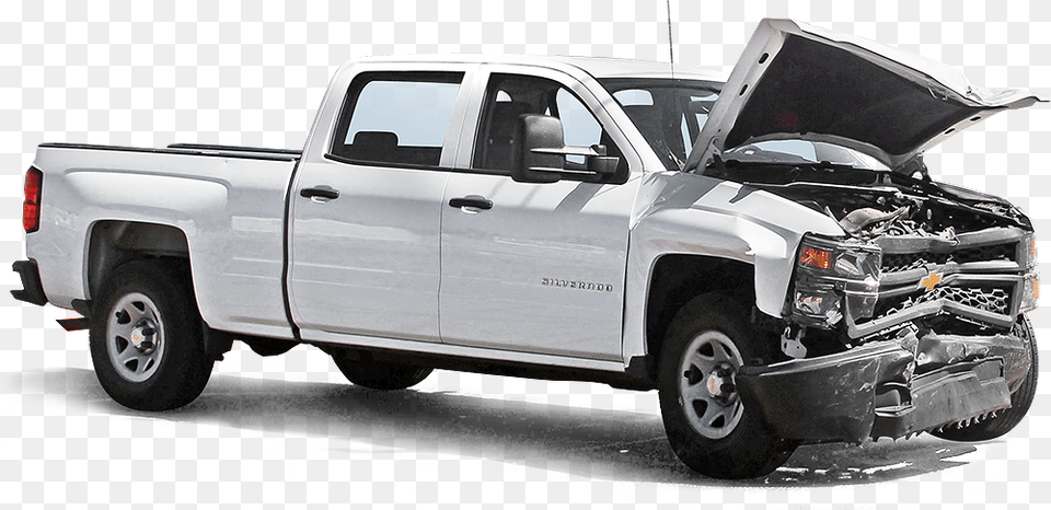 Car Crash, Pickup Truck, Transportation, Truck, Vehicle Free Png Download