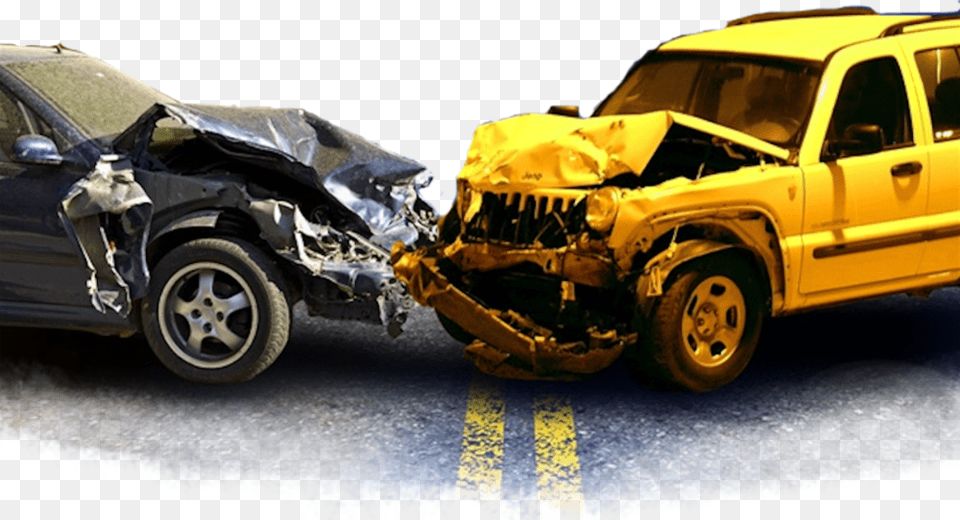 Car Crash Vehicle Collision, Machine, Wheel, Transportation, Car - Exterior Free Png