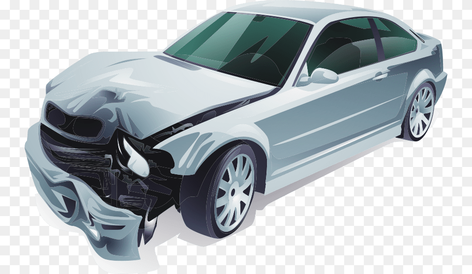 Car Crash Veiculo Sinistrado, Vehicle, Coupe, Transportation, Sports Car Png Image