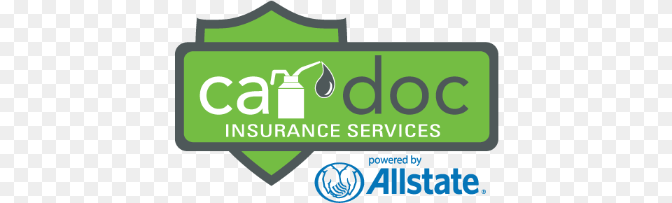 Car Doc Insurance Services Allstate, Logo, License Plate, Transportation, Vehicle Png Image