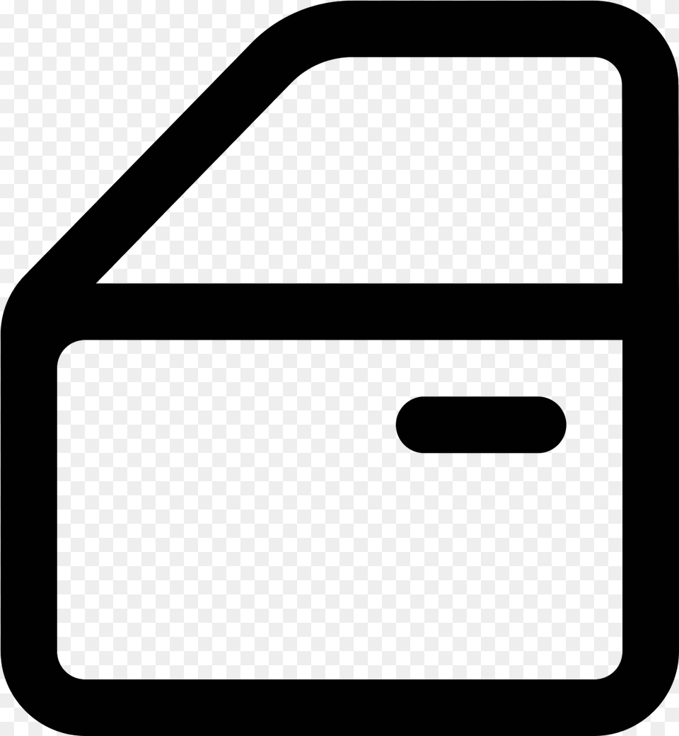 Car Door Icon, Gray Free Png Download