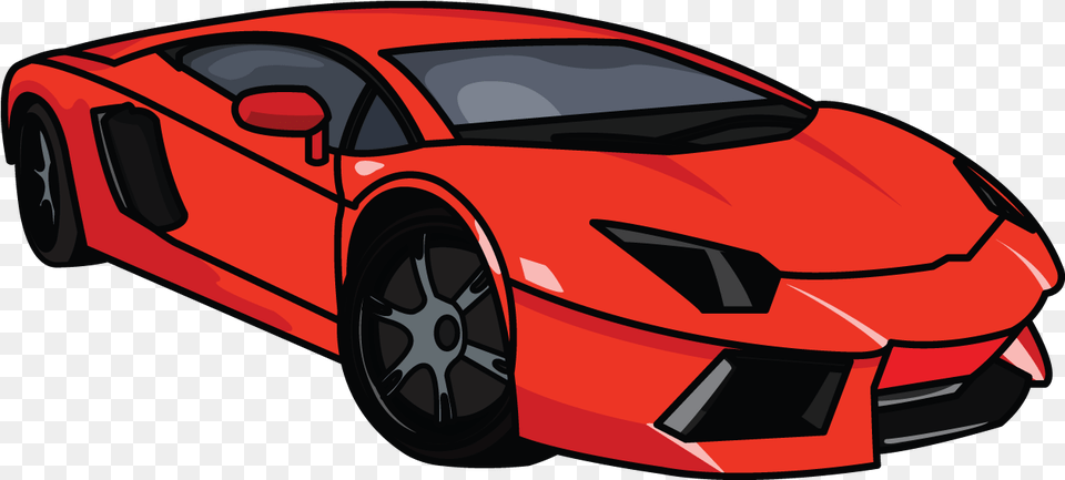 Car Drawing Easy Lamborghini Simple Lamborghini Aventador Drawing, Wheel, Vehicle, Coupe, Machine Png