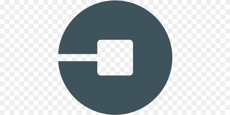 Car Driver Logo Social Media Uber Icones Redes Sociais, Disk, Adapter, Electronics Png Image