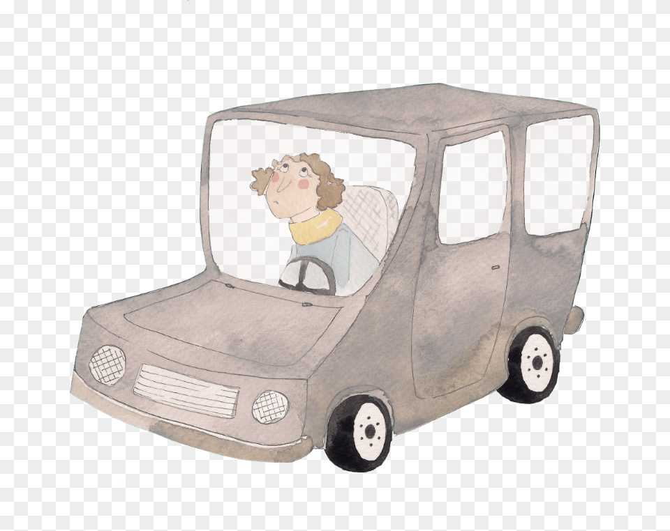 Car Driving, Baby, Vehicle, Transportation, Person Free Png Download