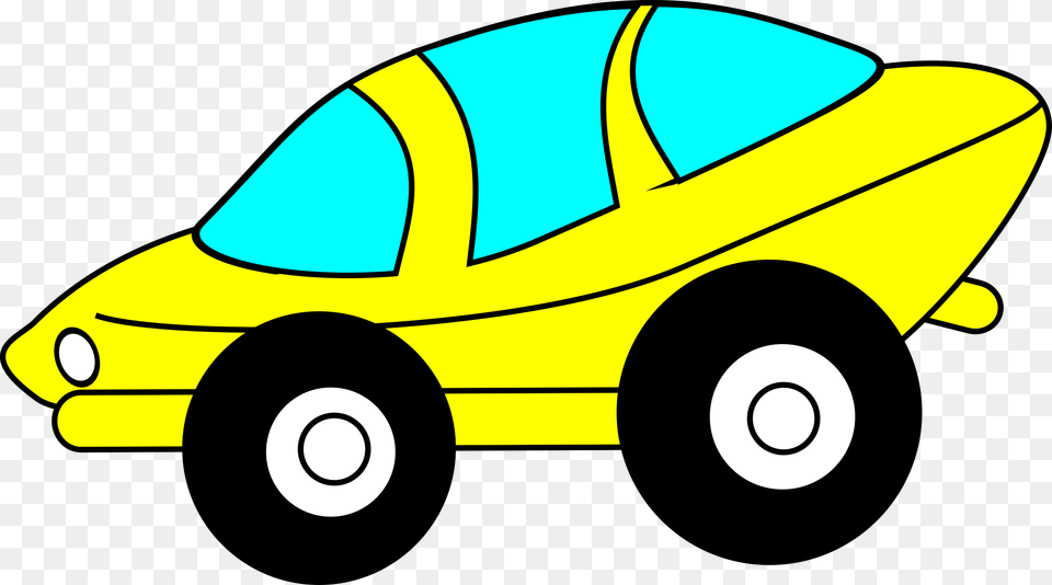 Car Driving Yellow Vector Graphic On Pixabay Life Without A Car, Machine, Wheel, Tire, Alloy Wheel Free Png