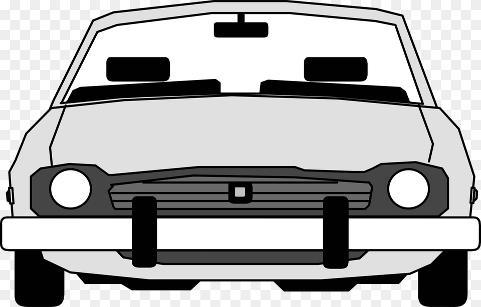 Car Elevation Front View, Bumper, Transportation, Vehicle, Stencil Free Png Download