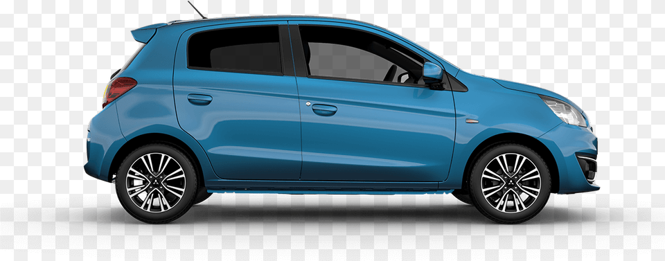 Car Emoji Mitsubishi Mirage Side View Mtsubsh Space Star, Transportation, Vehicle, Machine, Wheel Free Transparent Png