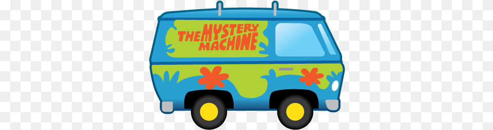 Car Emoji Clipart Mystery Machine Scooby Doo Transportation, Van, Vehicle, Caravan Free Transparent Png