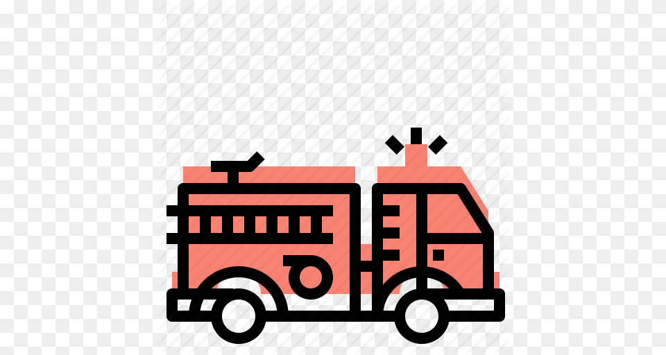 Car Engine Fire Truck Icon, Transportation, Vehicle, Fire Truck Free Png