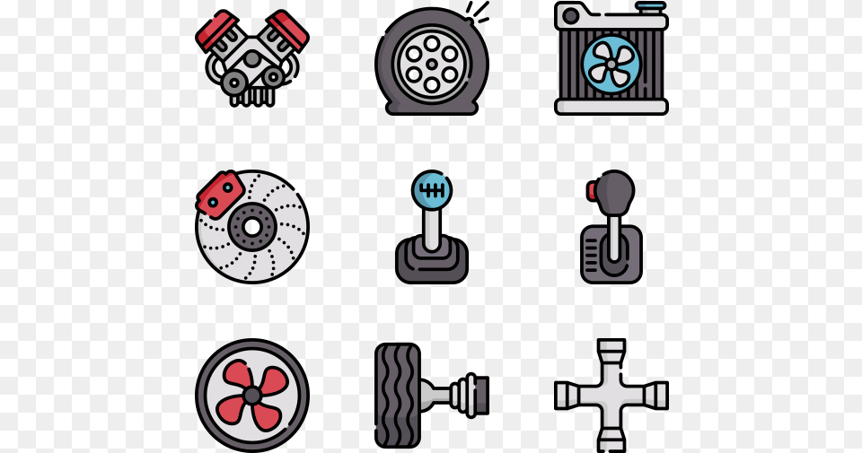 Car Engine Icon, Spoke, Machine, Wheel, Pump Free Png Download