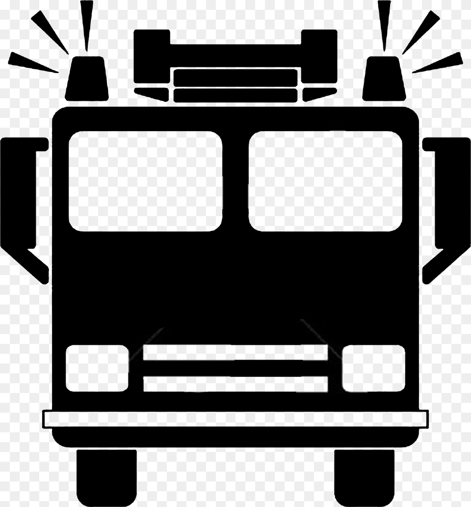 Car Fire Engine Truck Silhouette Clip Art Silhouette Fire Truck Clipart Png